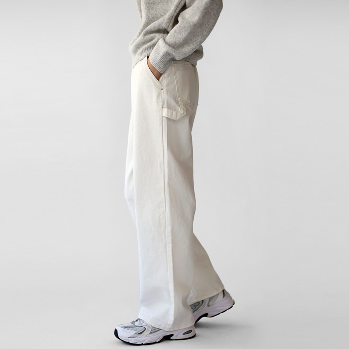 【新品7折优惠 - 截止至28日上午11点】卡彭特白色裤子