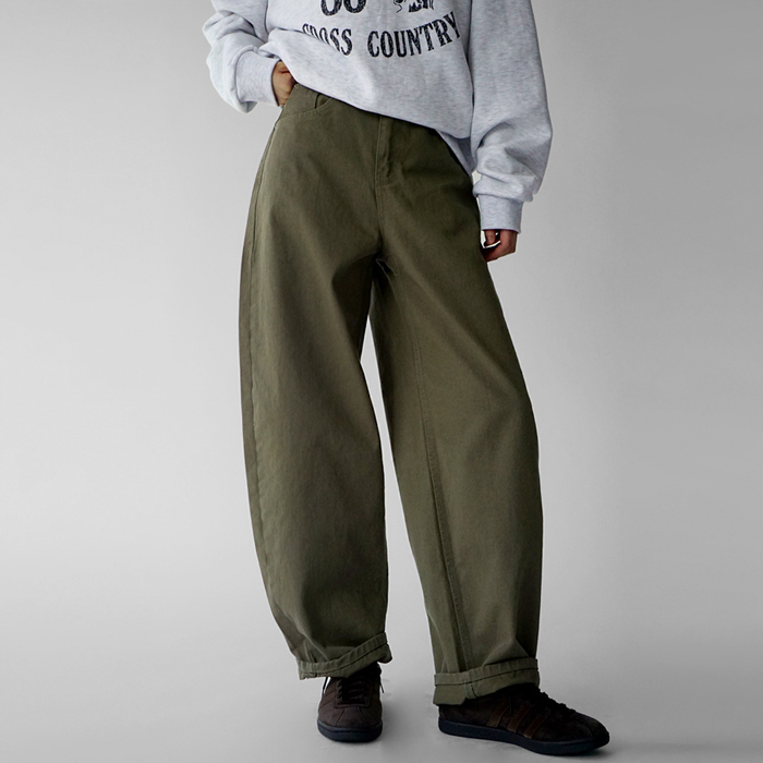 【新品7折优惠 - 截止至30日上午11点】Loner 棉质桶形裤