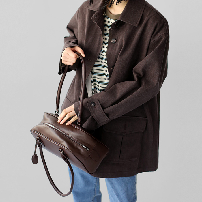 【新品7折优惠 - 截止至16日上午11点】低领工装半截外套