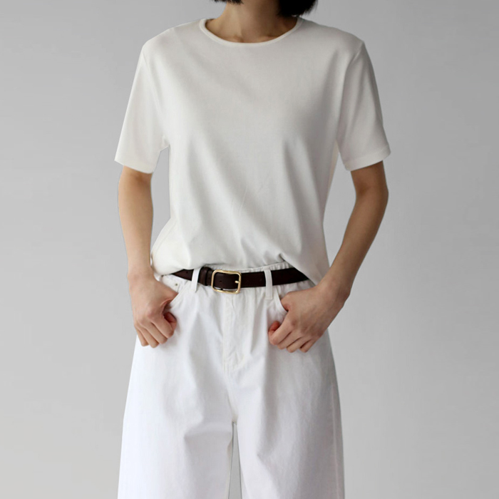 【新品7%折扣 - 截止至3号上午11点】低袖半袖T恤