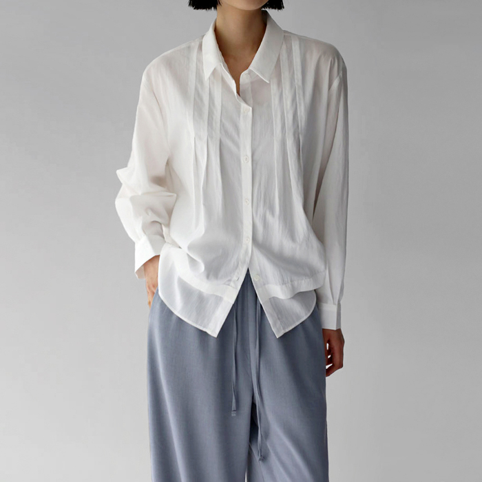 【新品7%折扣 - 截止至10日上午11点】Lois 褶裥衬衫