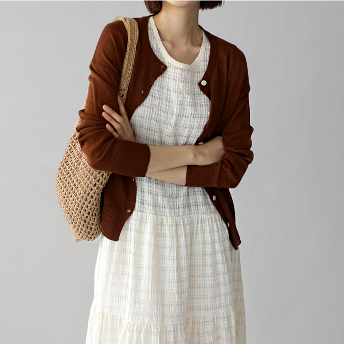 Baker linen cardigan