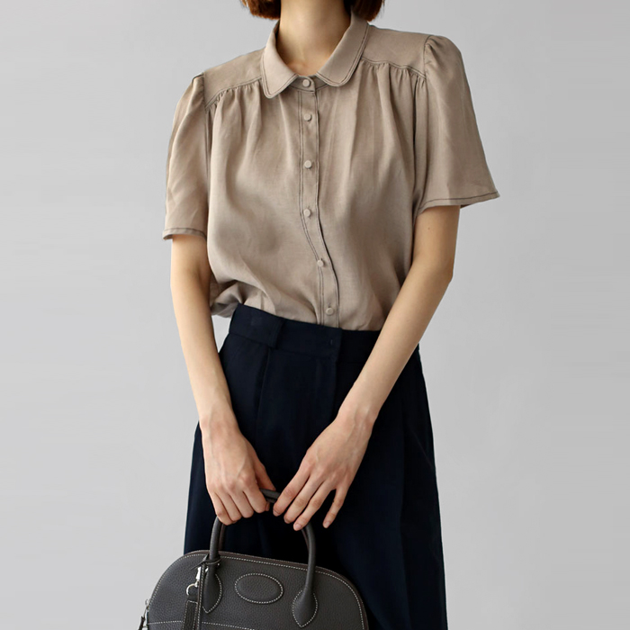 【新品7%折扣 - 截止10日上午11点】Sliced Yama 女式衬衫