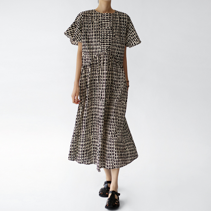 Chris printed dress
