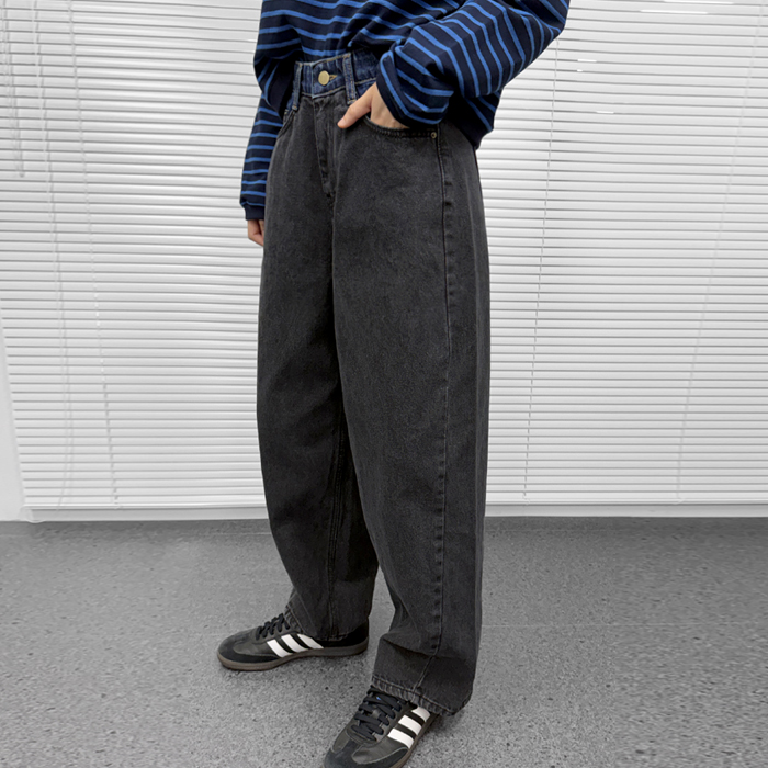 【新品7折 - 截止7日上午11点】撞色牛仔裤