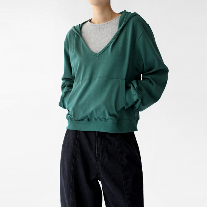 【新品7折优惠 - 截止9号上午11点】深领连帽卫衣